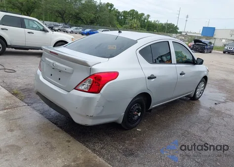 2019 Nissan Versa 1.6 S+ из США, поврежденный, VIN 3N1CN7AP9KL804695